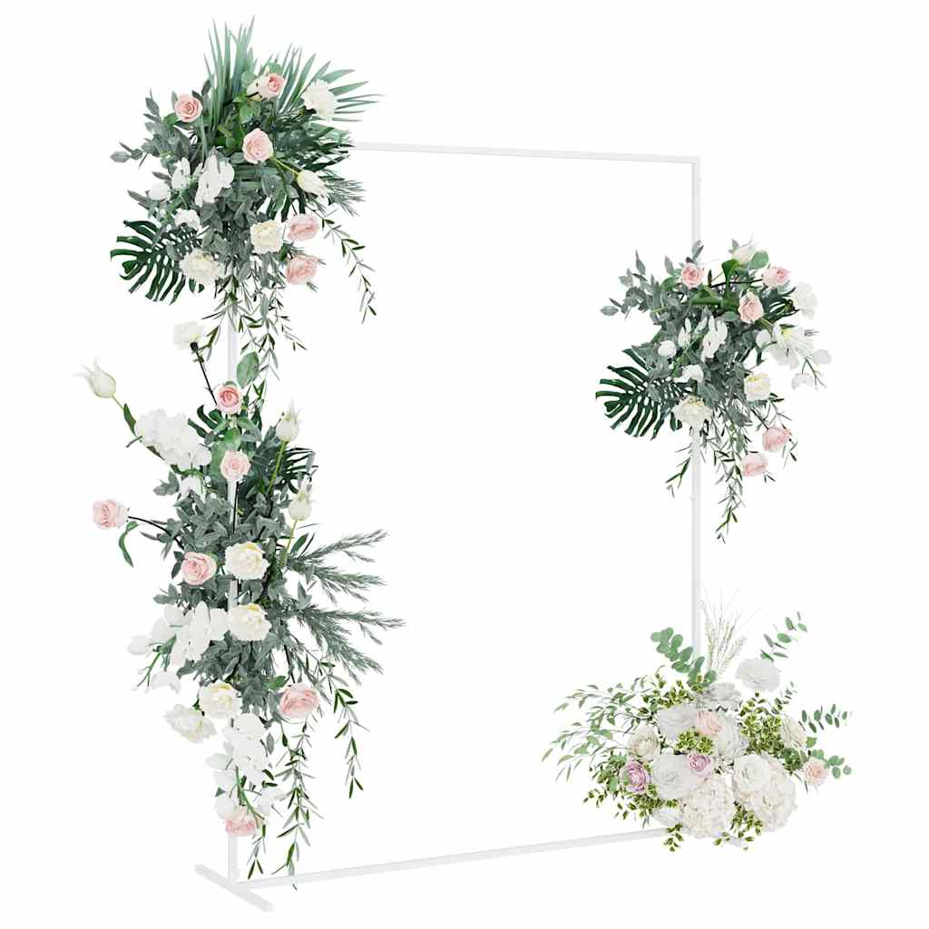 Arco Nuziale Bianco 150 x 49,5 x 200 cm Acciaio | homemem39