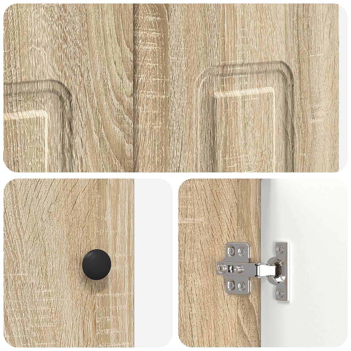 Set di mobili per il bagno Rovere Sonoma 78,5 x 37,5 x 81 cm | homemem39