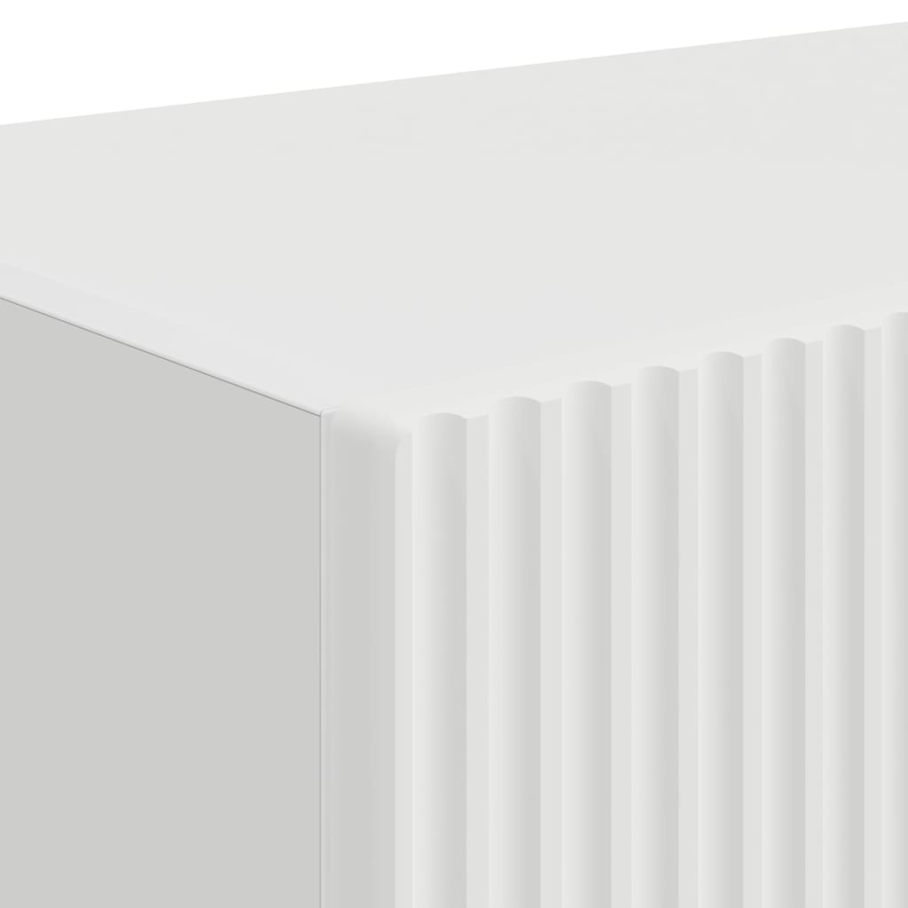 Mobile TV da parete 2 pcs Bianco 60 x 31 x 29.5 cm