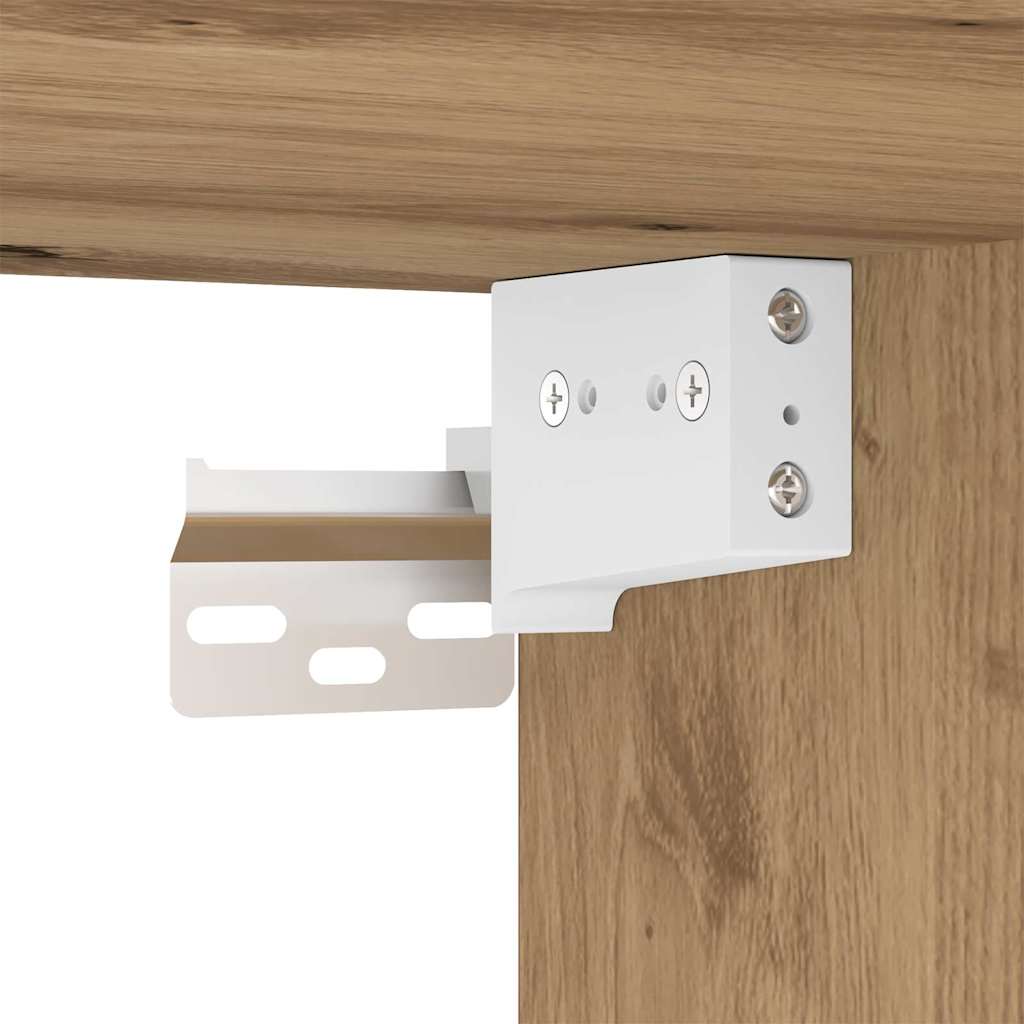 Mobile TV da parete Rovere Artigianale 30 x 31 x 60 cm