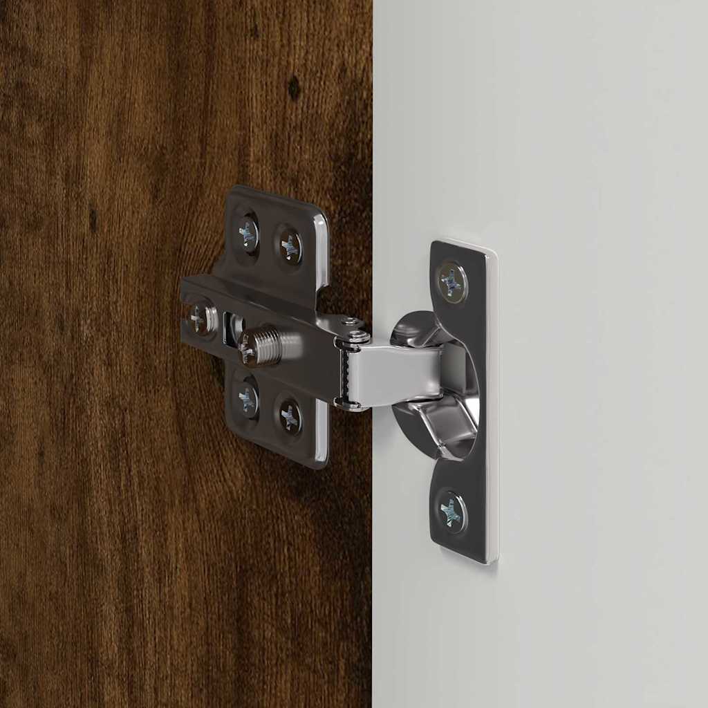 Mobile TV da parete Rovere fumé 30 x 31 x 100 cm