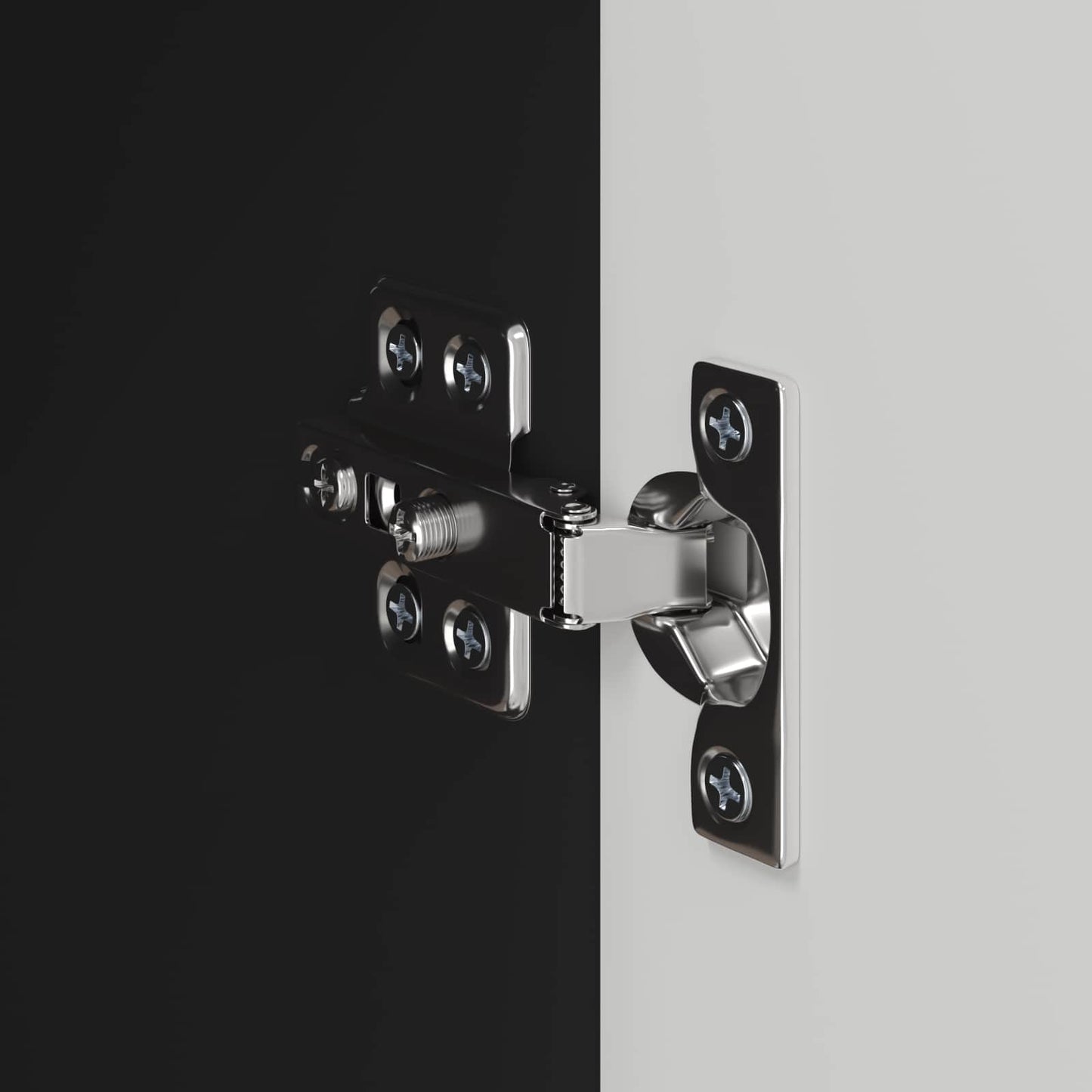 Mobile TV da parete 2 pcs Nero Legno ingegnerizzato