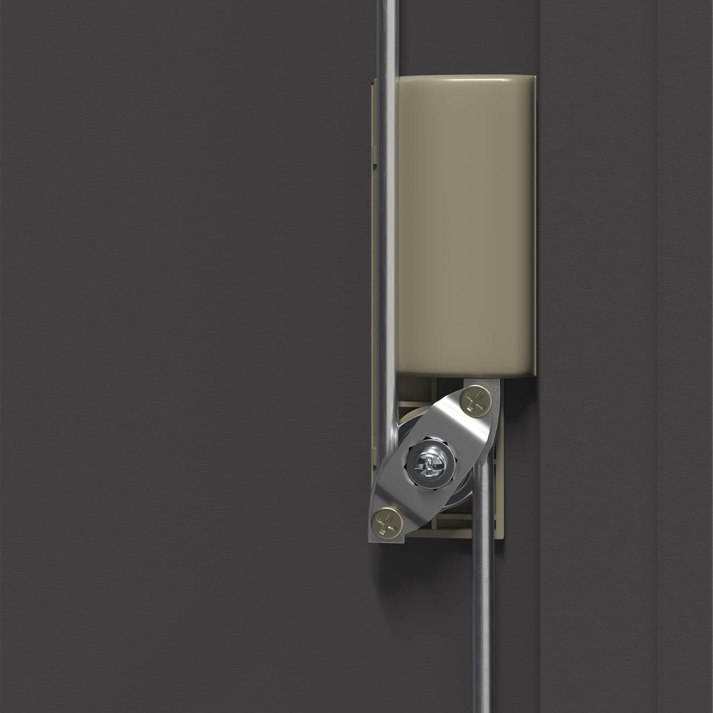 Armadio Nero 90 x 40 x 90 cm Acciaio