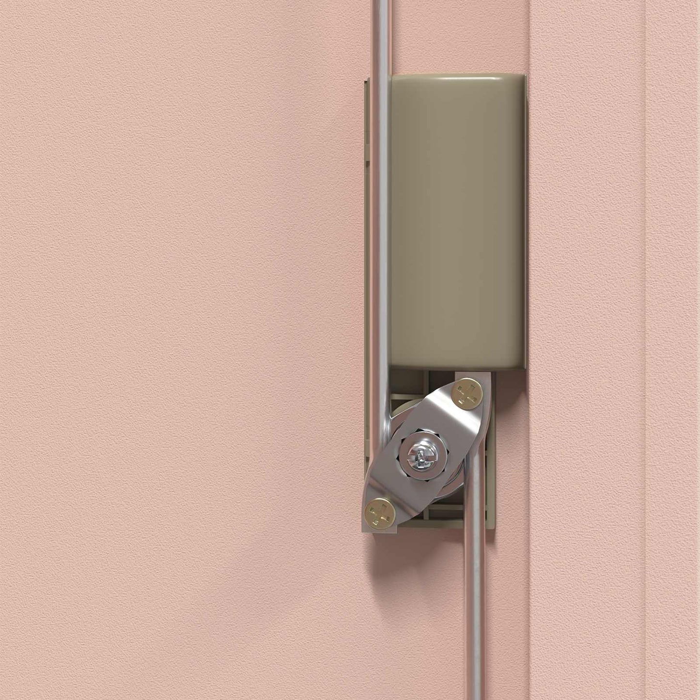 Armadio Rosa 90 x 40 x 90 cm Acciaio | homemem39