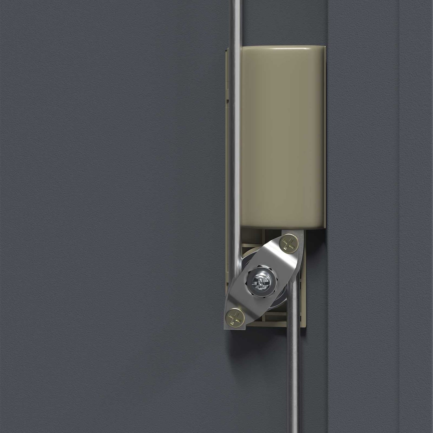 Armadio Antracite 90 x 40 x 90 cm Acciaio | homemem39