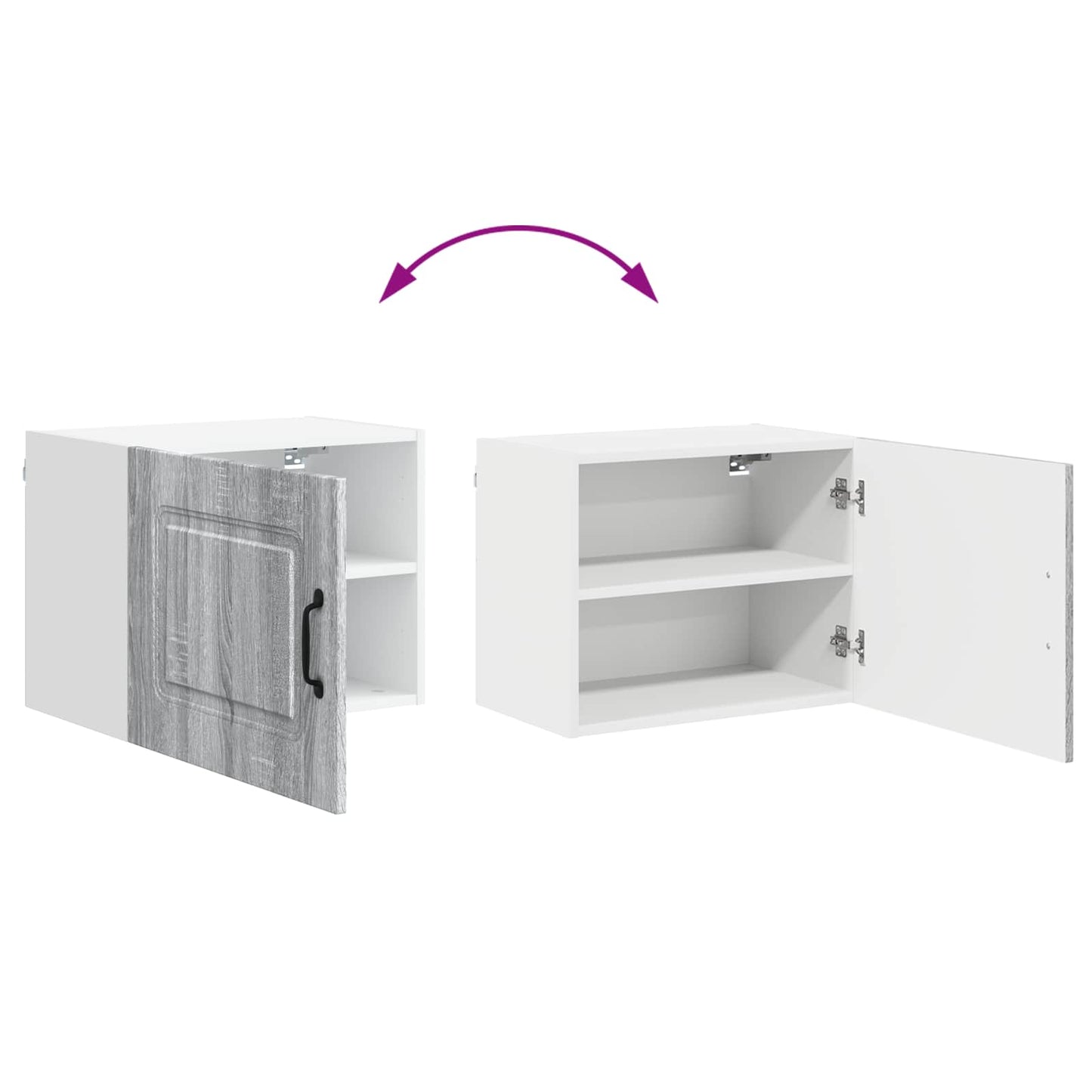 Pannello lavastoviglie Kalmar Grigio Sonoma 50 x 31 x 40 cm