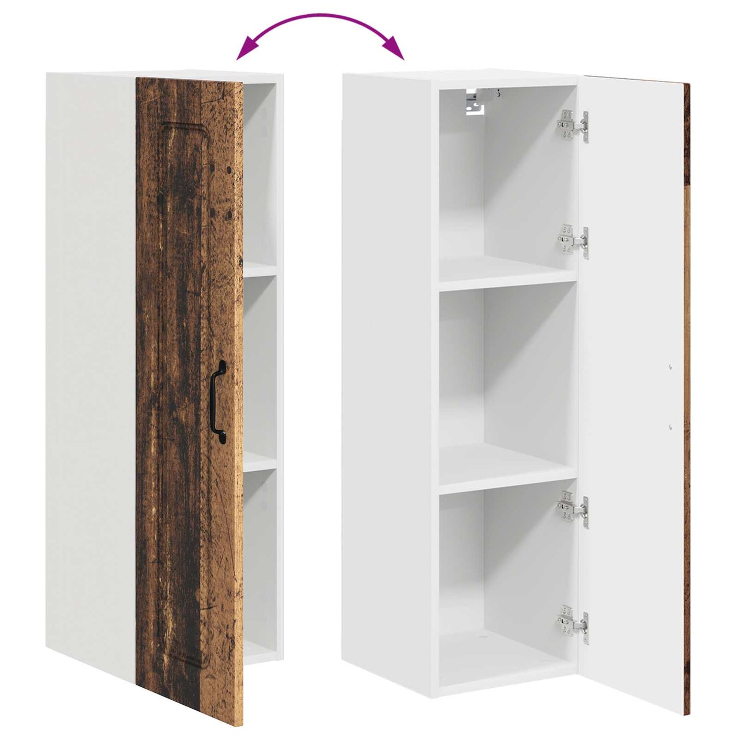 Pannello lavastoviglie Kalmar Legno vecchio 30 x 31 x 100 cm