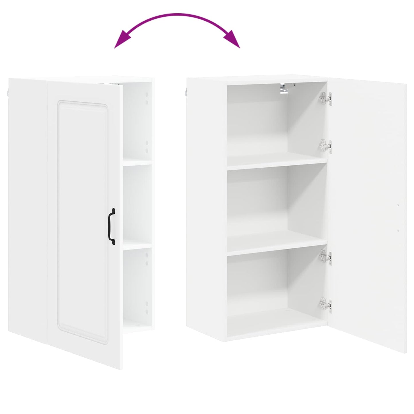 Pannello lavastoviglie Kalmar Bianco 50 x 31 x 100 cm | homemem39