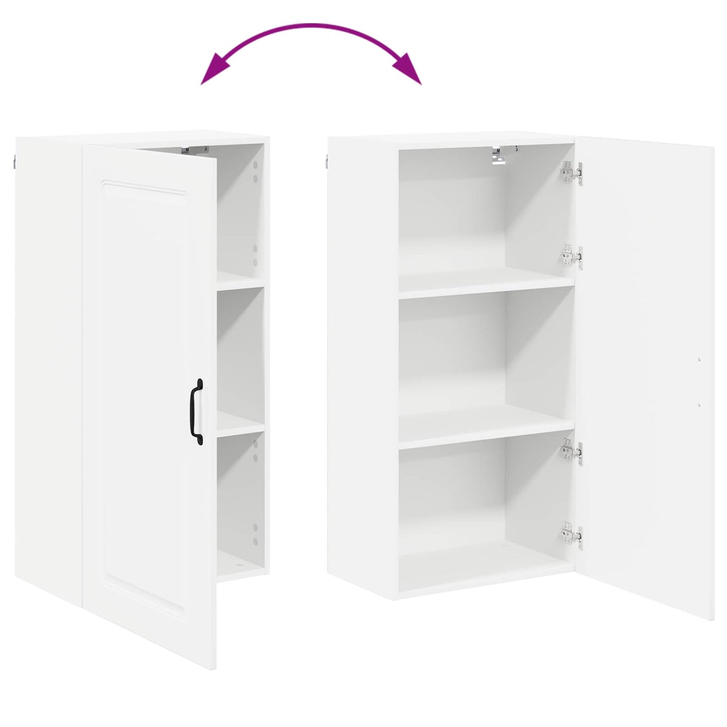Pannello lavastoviglie Kalmar Bianco Lucido 50 x 31 x 100 cm