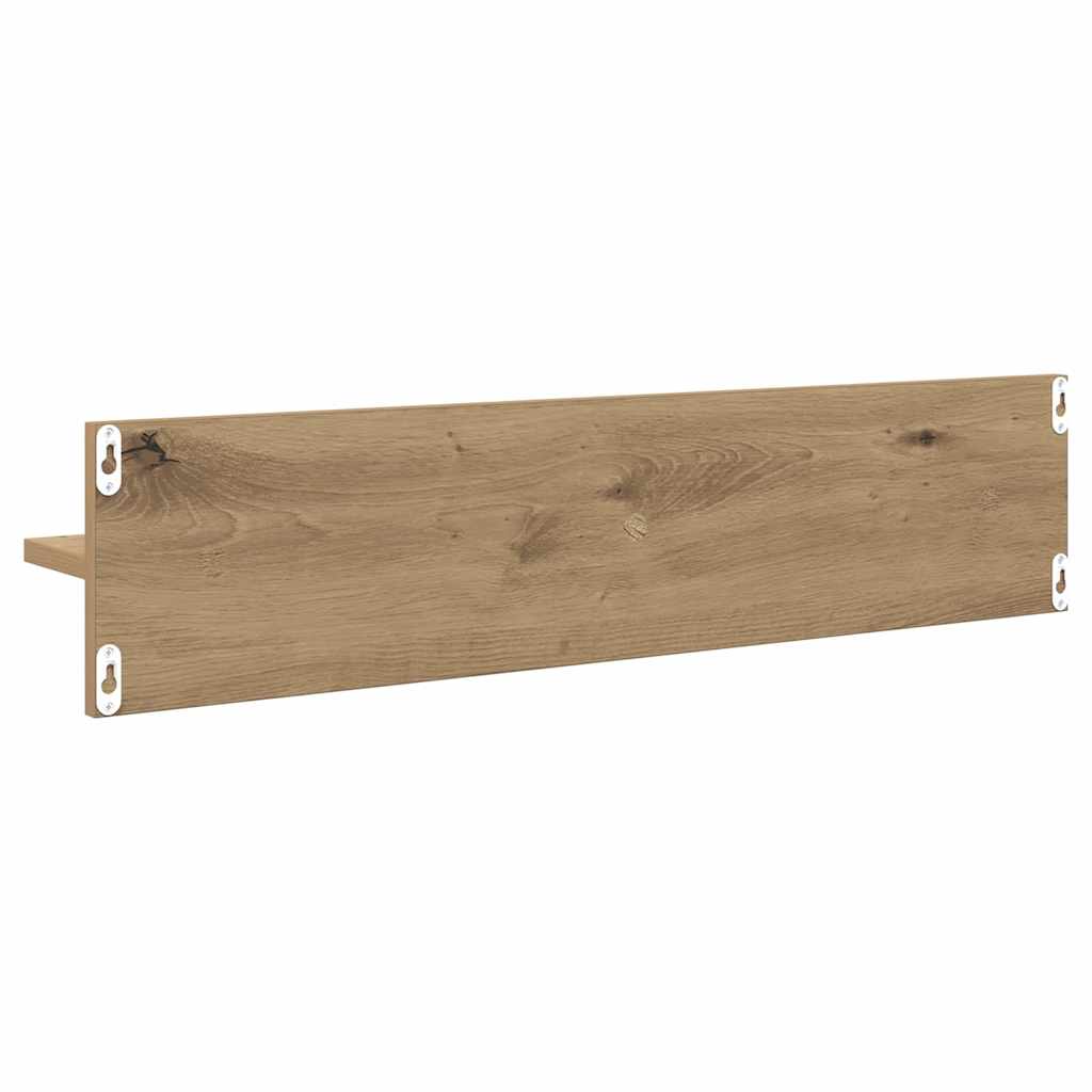 Scaffali da parete A parete 4 pcs Rovere artigianale | homemem39