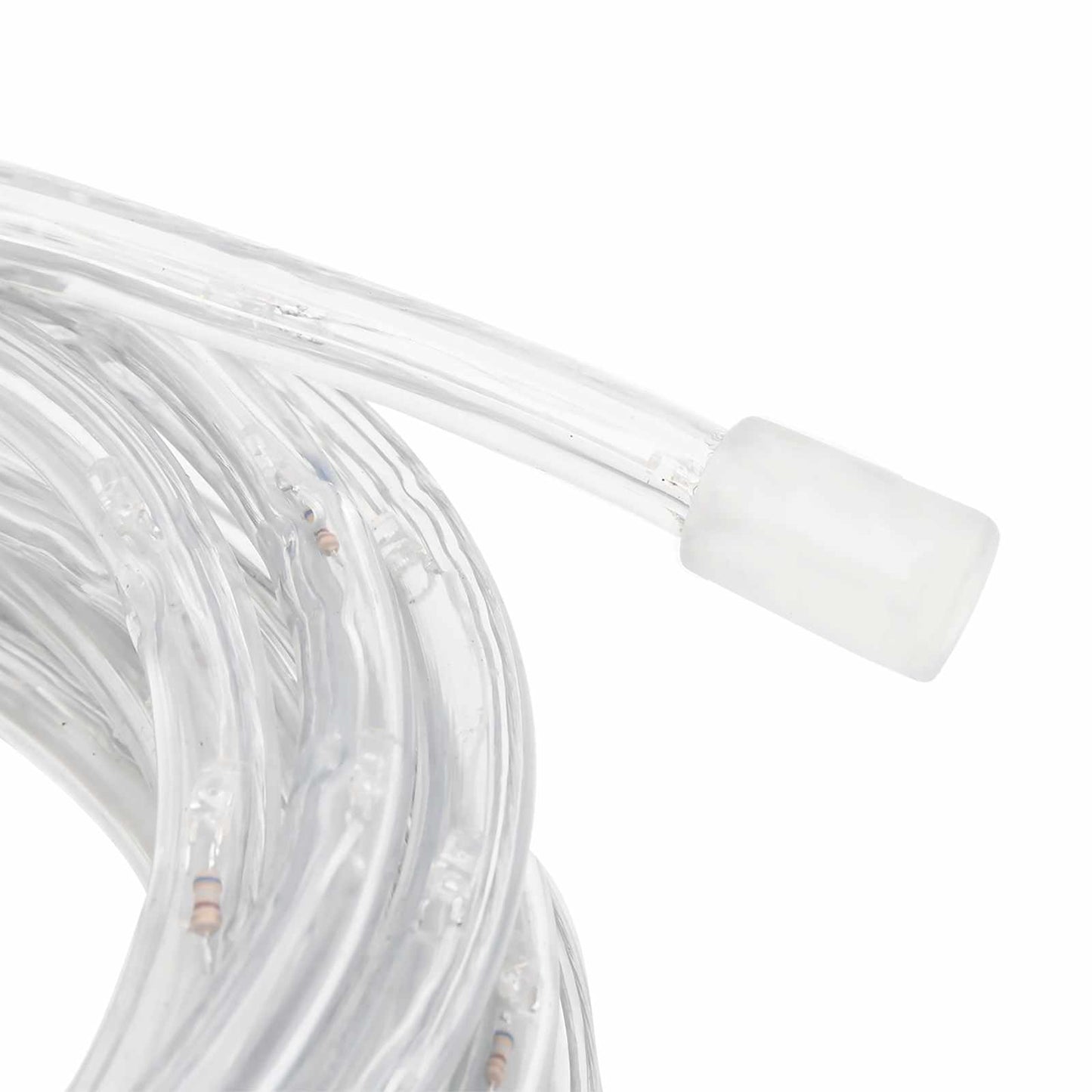 Luce a corda con 2400 LED Bianco caldo 100 m PVC