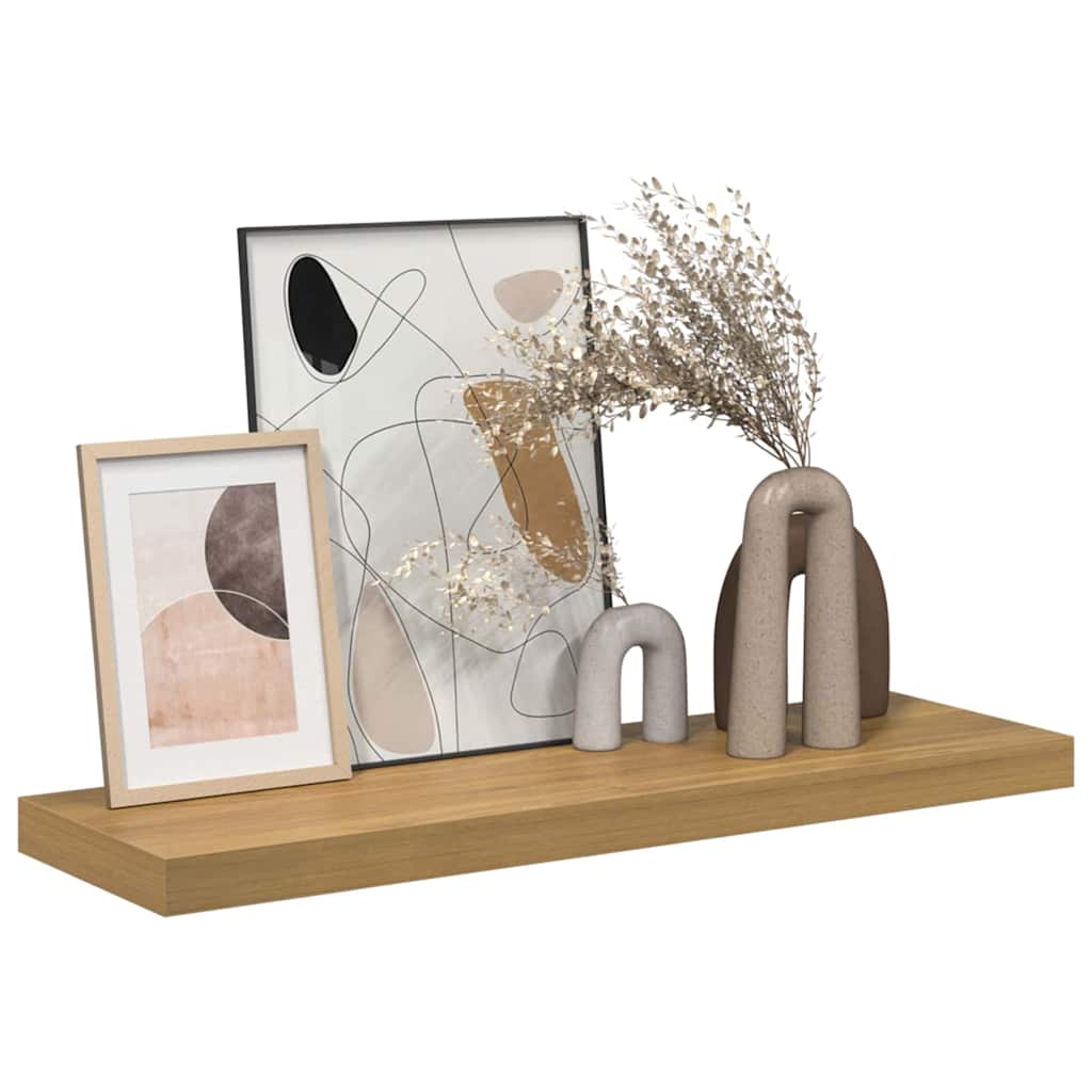Scaffale da parete A parete Marrone 90 x 23,5 x 3,8 cm | homemem39