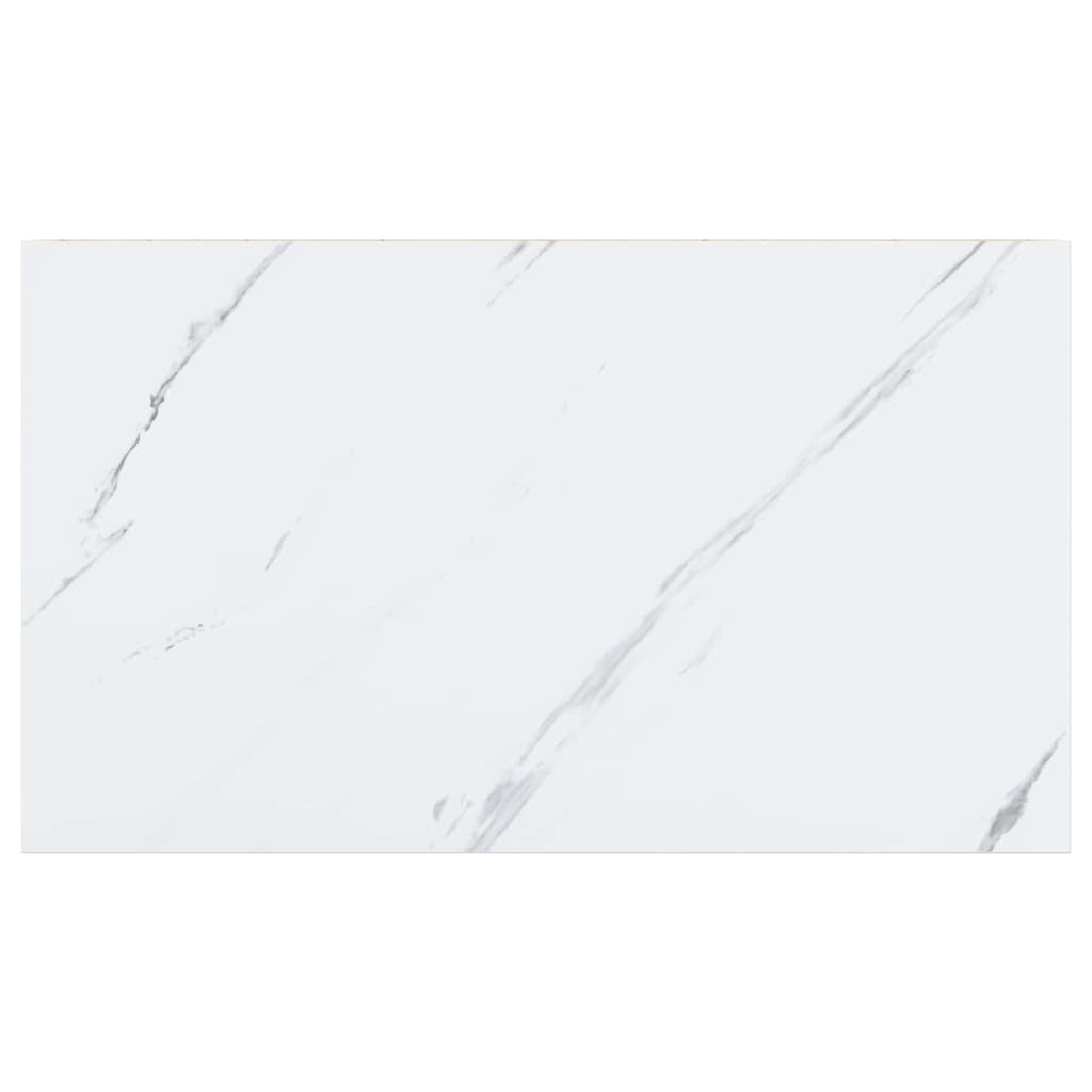 Scaffale da parete 4 pz Marmo Bianco 40 x 23,5 x 3,8 cm