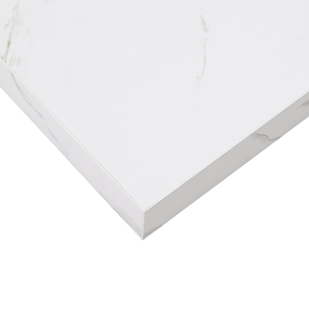 Scaffale da parete A parete Marmo Bianco 120 x 23,5 x 3,8 cm | homemem39
