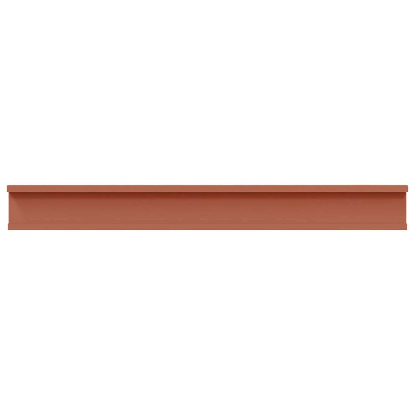 Scaffale da parete 2 pcs Rosso 80 x 9 x 3 cm Legno multistrato | homemem39
