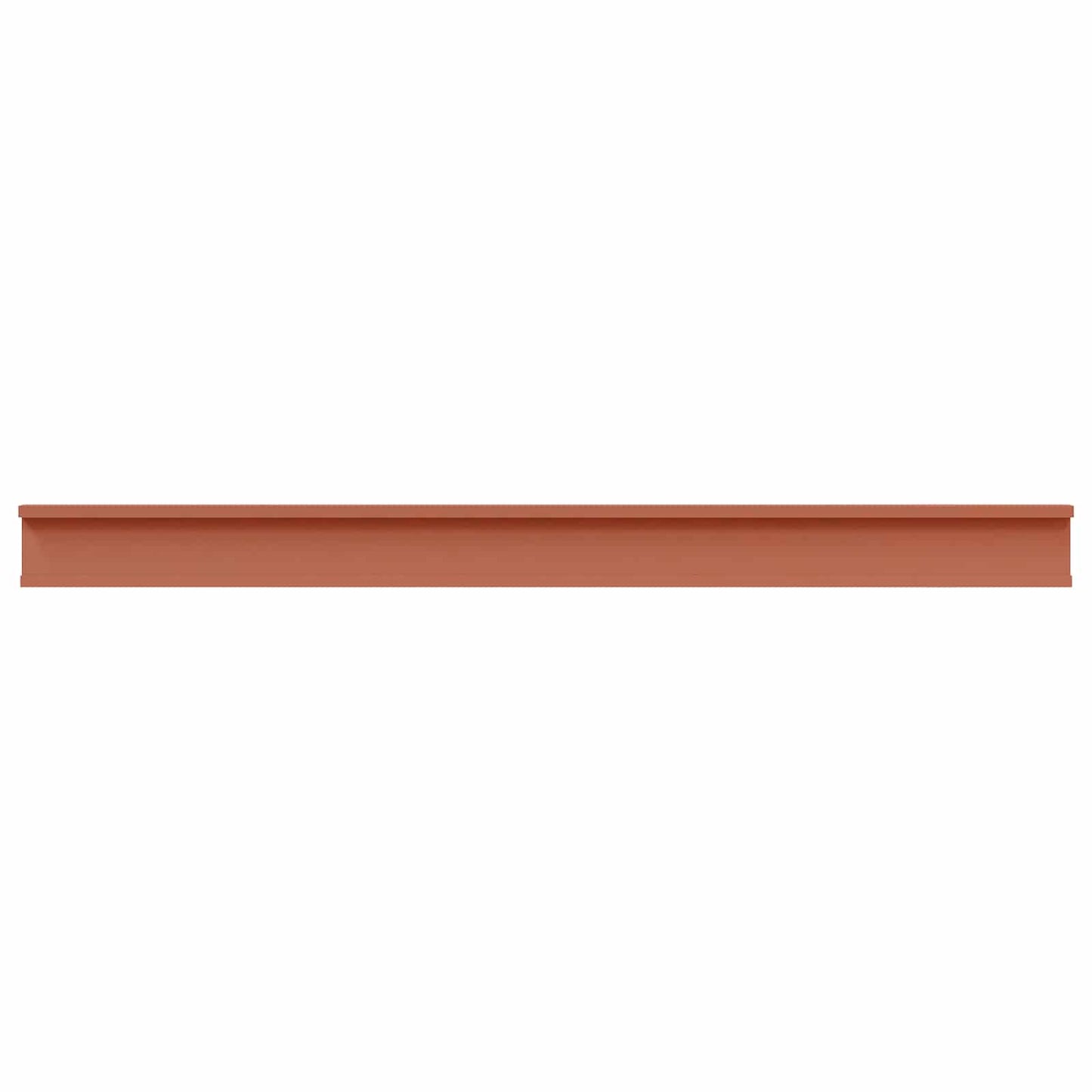 Scaffale da parete A parete 2 pcs Rosso 115 x 9 x 3 cm | homemem39