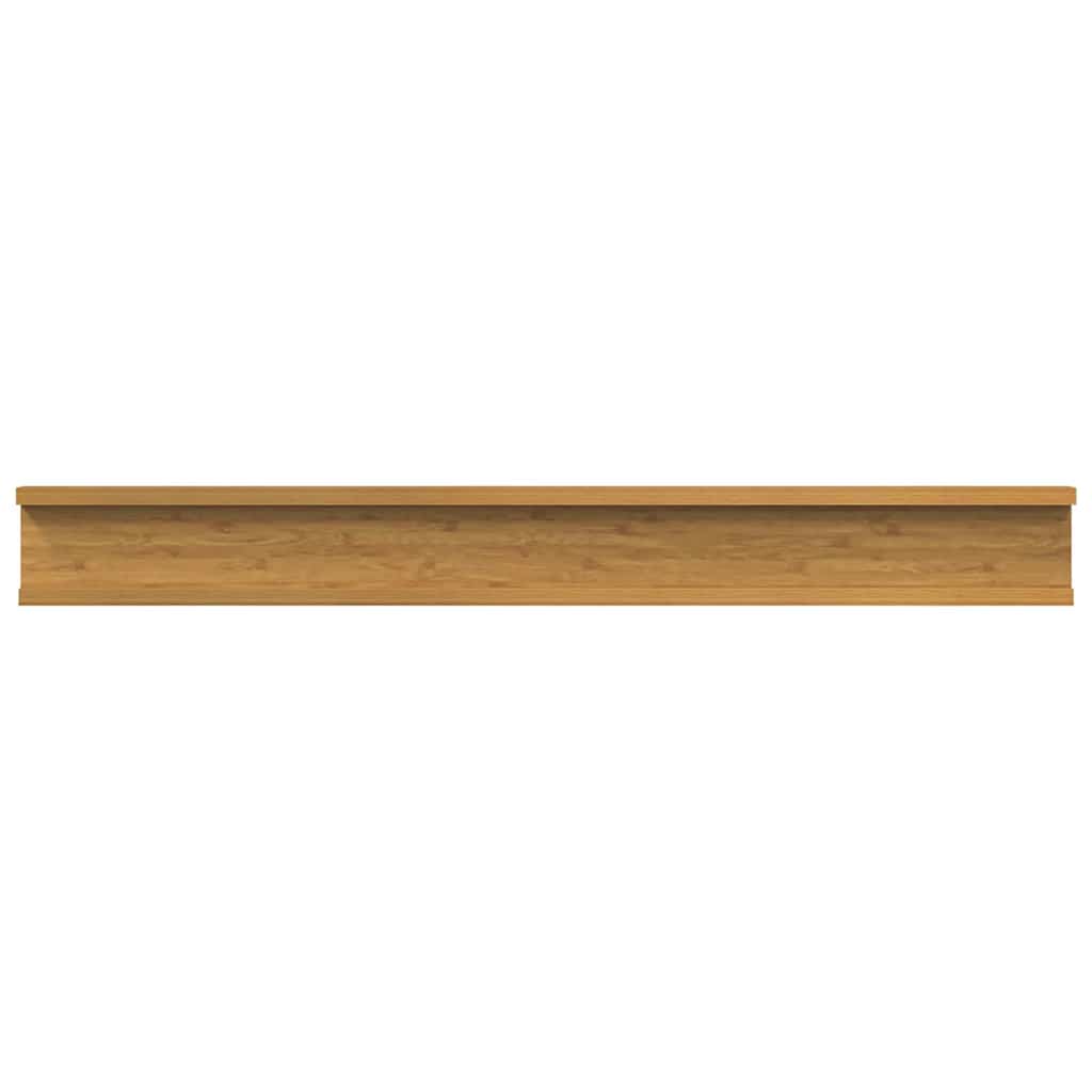 Scaffale da parete 4 pcs Beige 80 x 9 x 3 cm Legno multistrato | homemem39