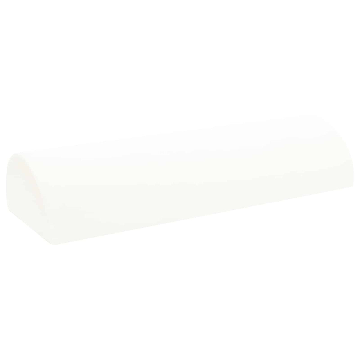 Cuscino per Gambe Bianco 52 x 20 x 12 cm Schiuma Memory | homemem39