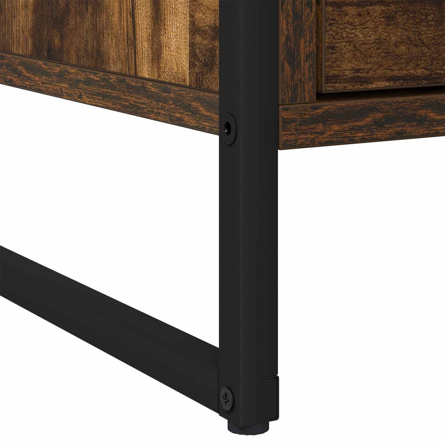 Comodino con cassetto 2 pcs Quercia Fumosa 50 x 39.5 x 50 cm | homemem39