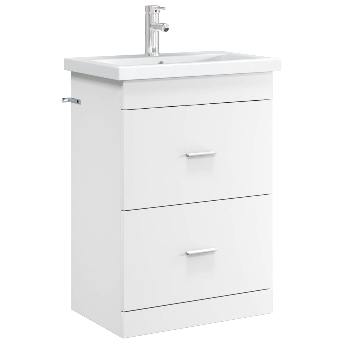 Mobiletto da Bagno Sotto Lavabo Bianco 56 x 37,5 x 81 cm | homemem39