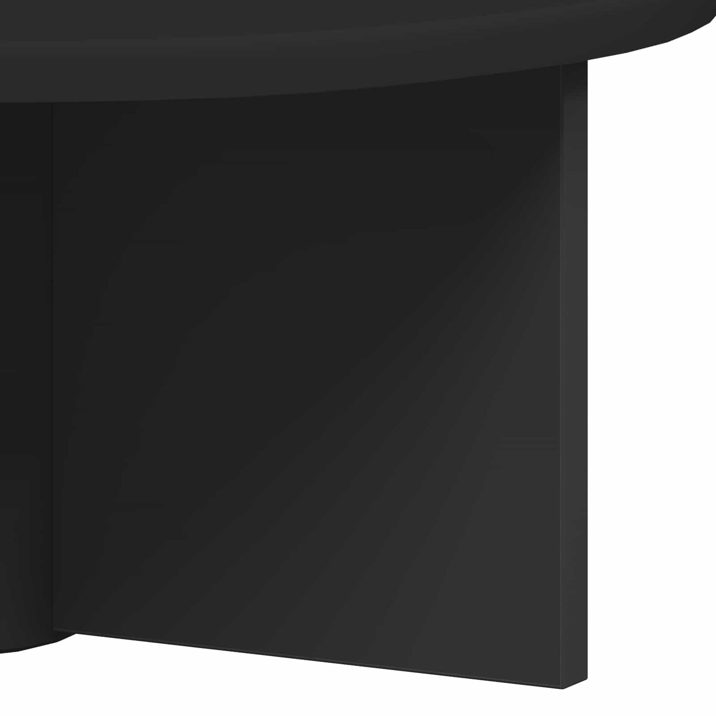 Scaffale da parete 2 pcs Nero 38 x 19 x 19 cm Legno multistrato | homemem39