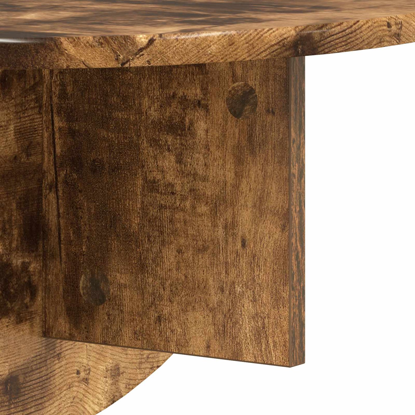 Scaffale da parete A parete 2 pcs Rovere fumé 48 x 24 x 24 cm