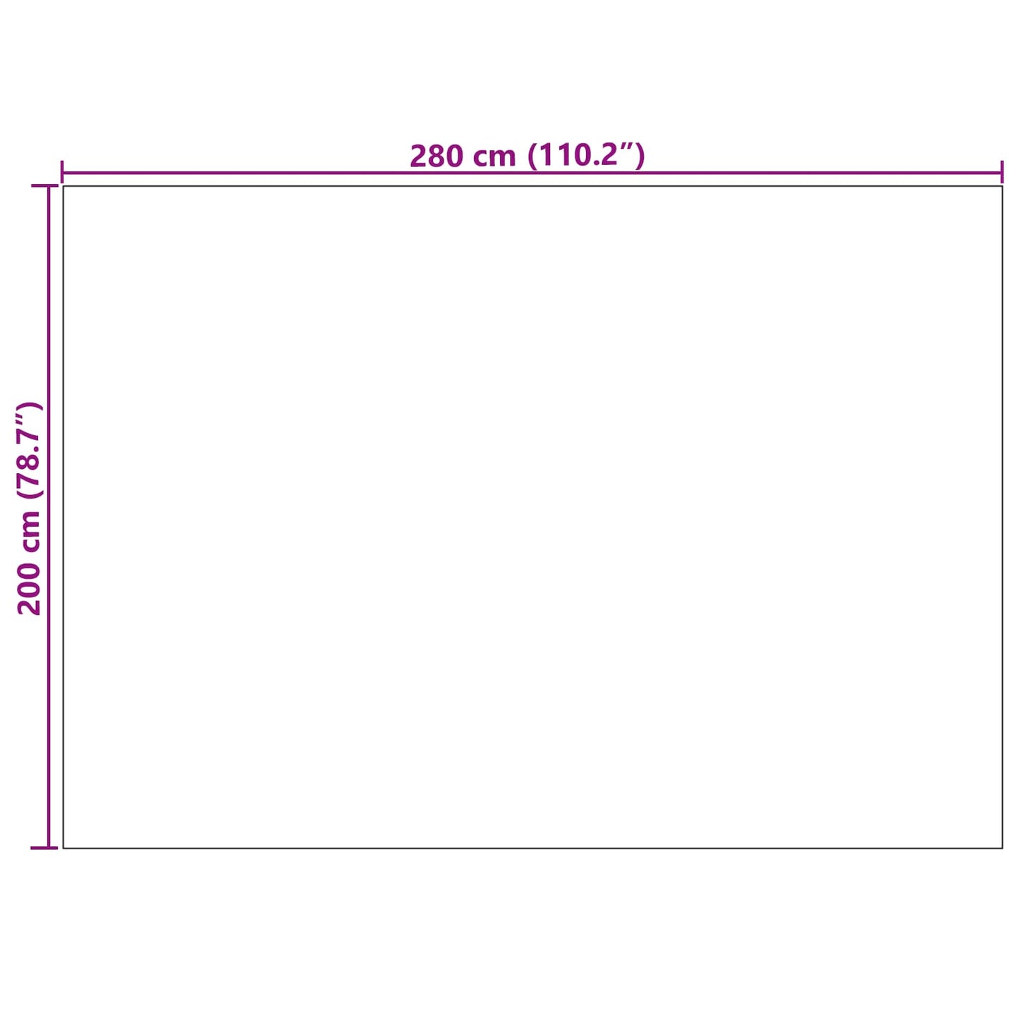 Tappeti per area GALATI Beige 280 x 200 cm Poliestere | homemem39