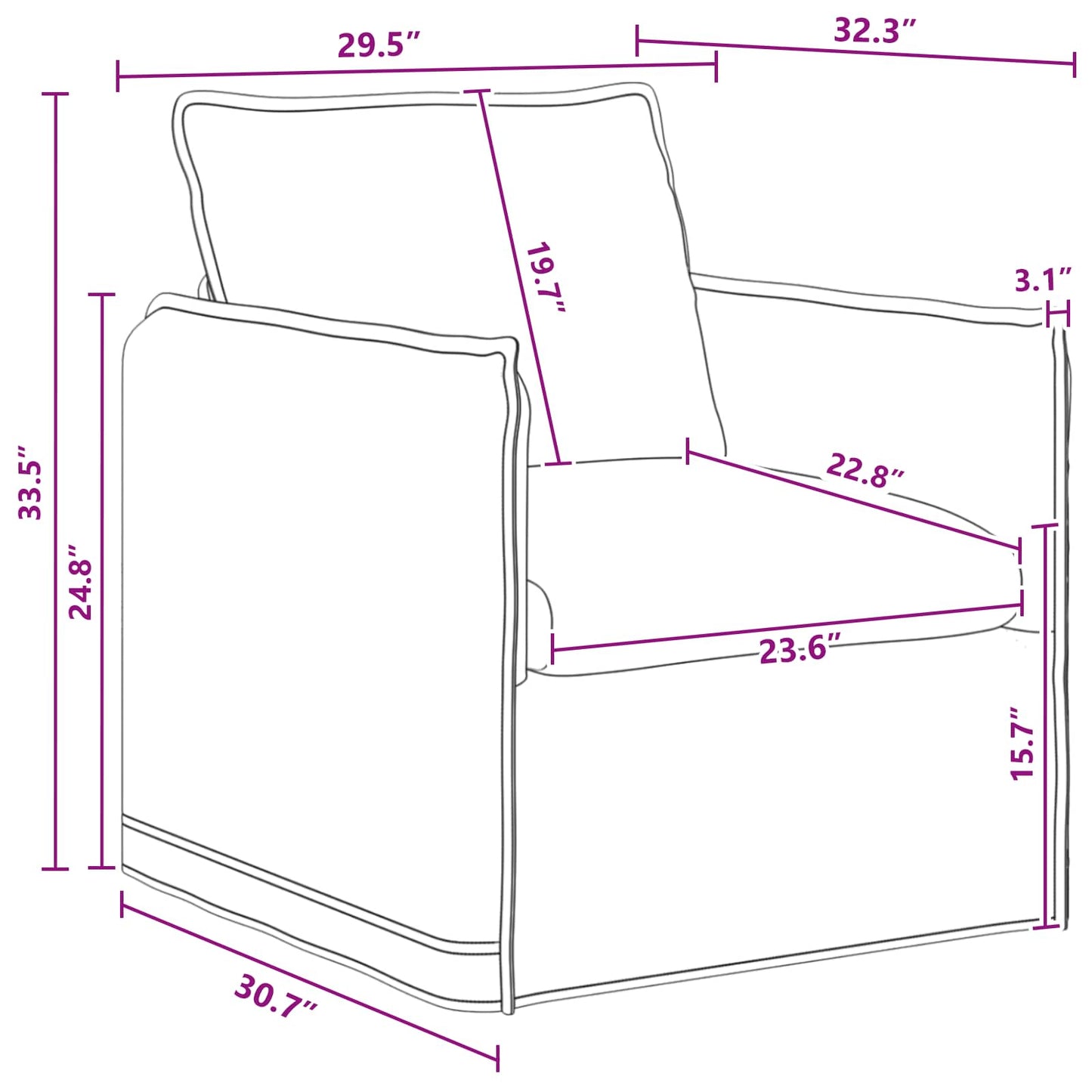 Set di divani 2 pcs Grigio Scuro 156 x 82 x 85 cm Tessuto