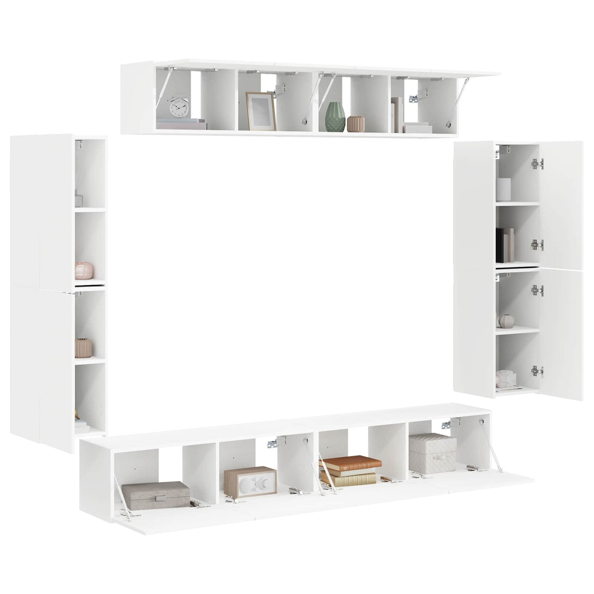 Mobile TV 8 pz 98 x 31 x 29,5 cm