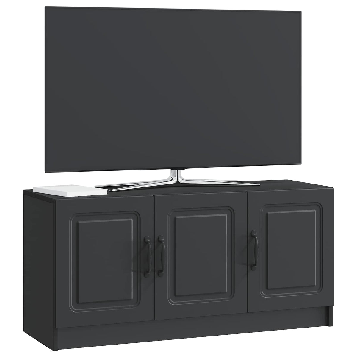 Mobile TV Nero 99 x 34,5 x 47 cm Legno ingegnerizzato - homemem39