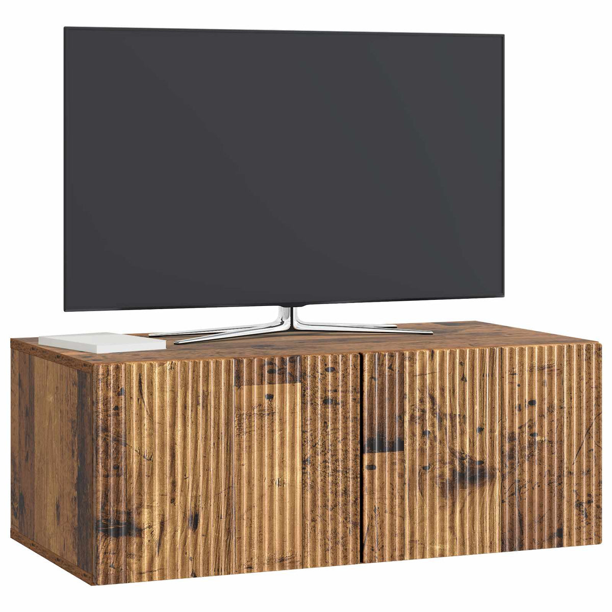 Mobile Porta TV da Muro 78,5 x 41 x 30 cm Legno antico - homemem39