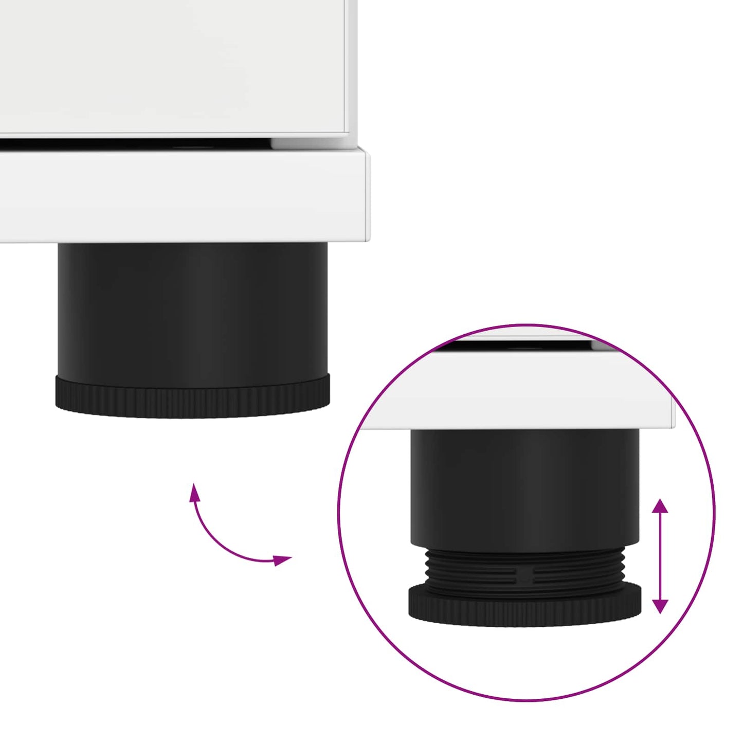 Panca per ingresso con cuscino Bianco 100 x 38 x 46 cm