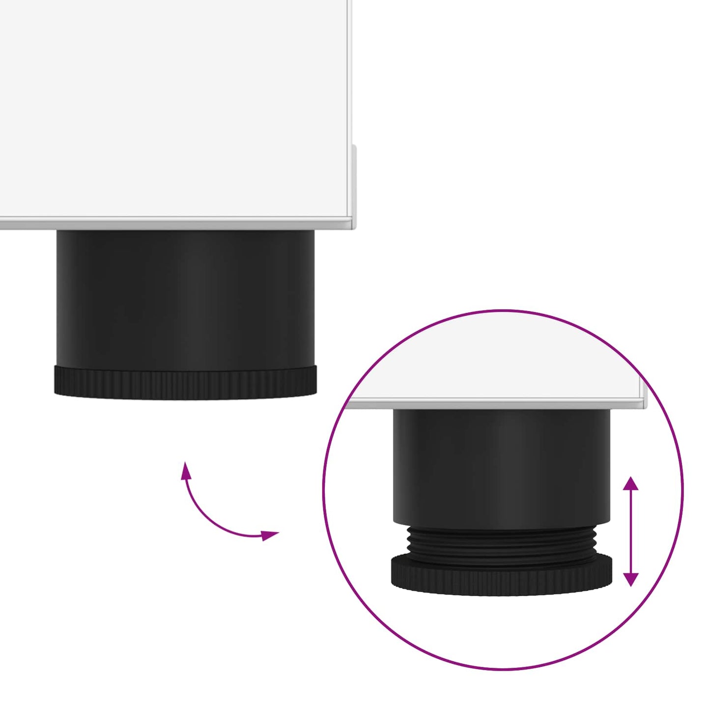 Panca per ingresso con cuscino Bianco 100 x 38 x 46 cm