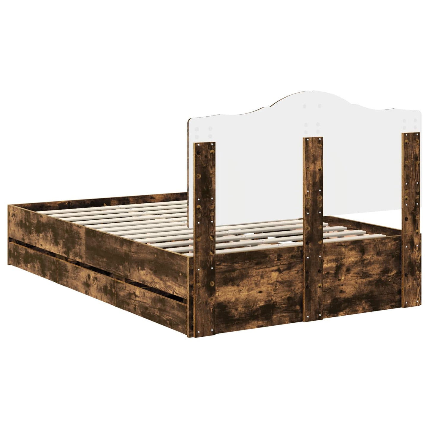 Struttura del letto Quercia Affumicata 120 x 200 cm | homemem39