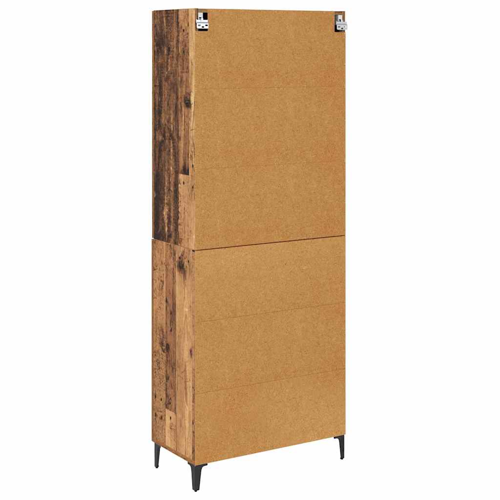 Credenza Legno vecchio 69,5 x 34 x 180 cm Legno multistrato