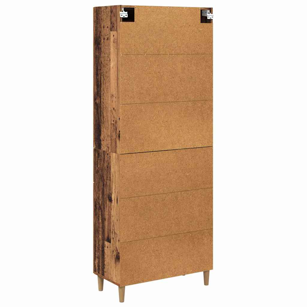 Credenza Legno vecchio 69,5 x 34 x 180 cm Legno multistrato | homemem39