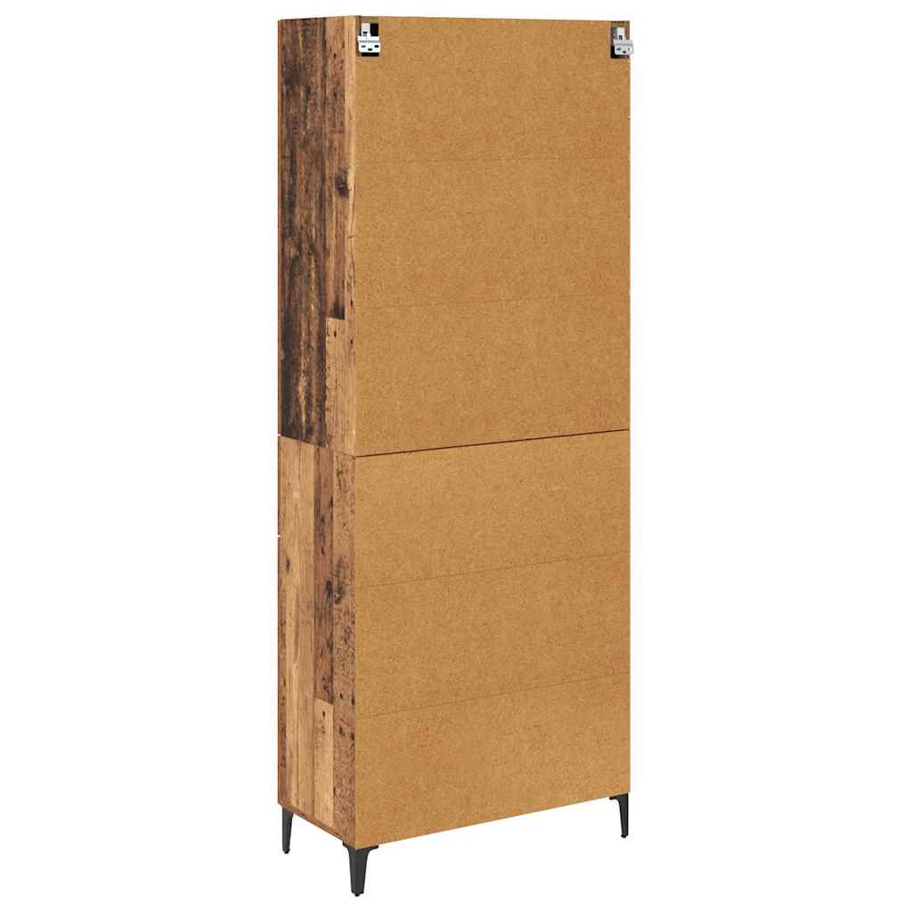 Credenza Legno vecchio 69,5 x 34 x 180 cm Legno multistrato | homemem39