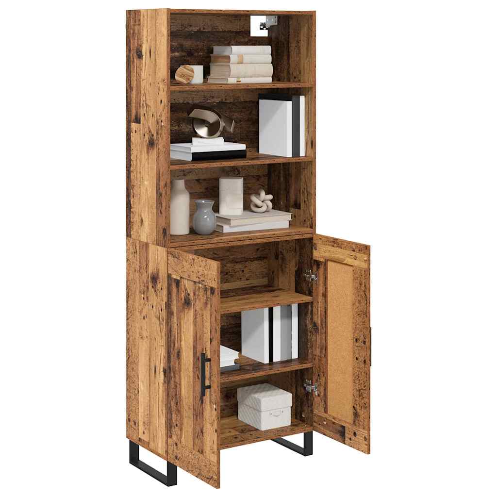 Credenza 2 pz 69,5 x 34 x 180 cm