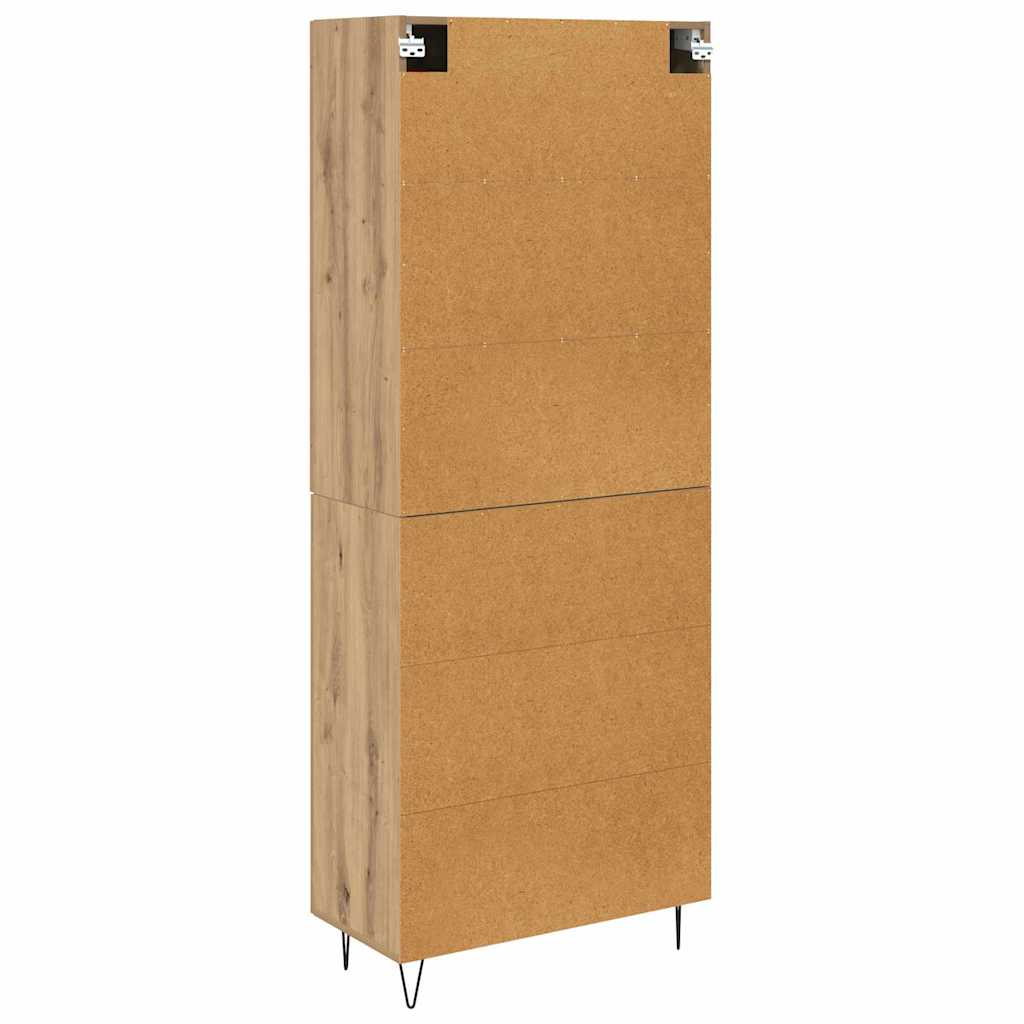 Credenza Rovere artigianale 69,5 x 34 x 180 cm
