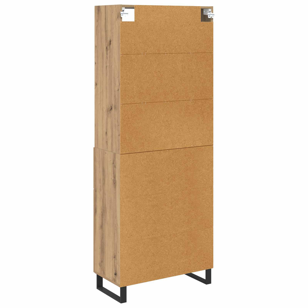 Credenza 2 pz Rovere artigianale 69,5 x 34 x 180 cm | homemem39