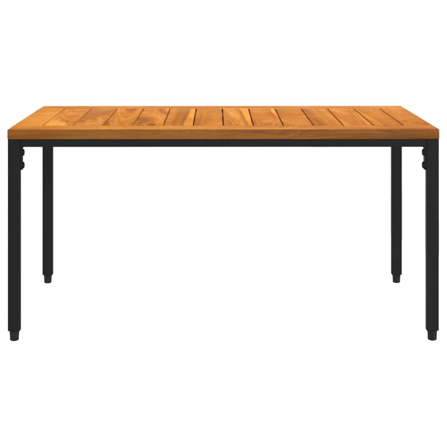 Set di Mobili da Esterno 4 pcs Nero e Bianco Crema Rattan in PE