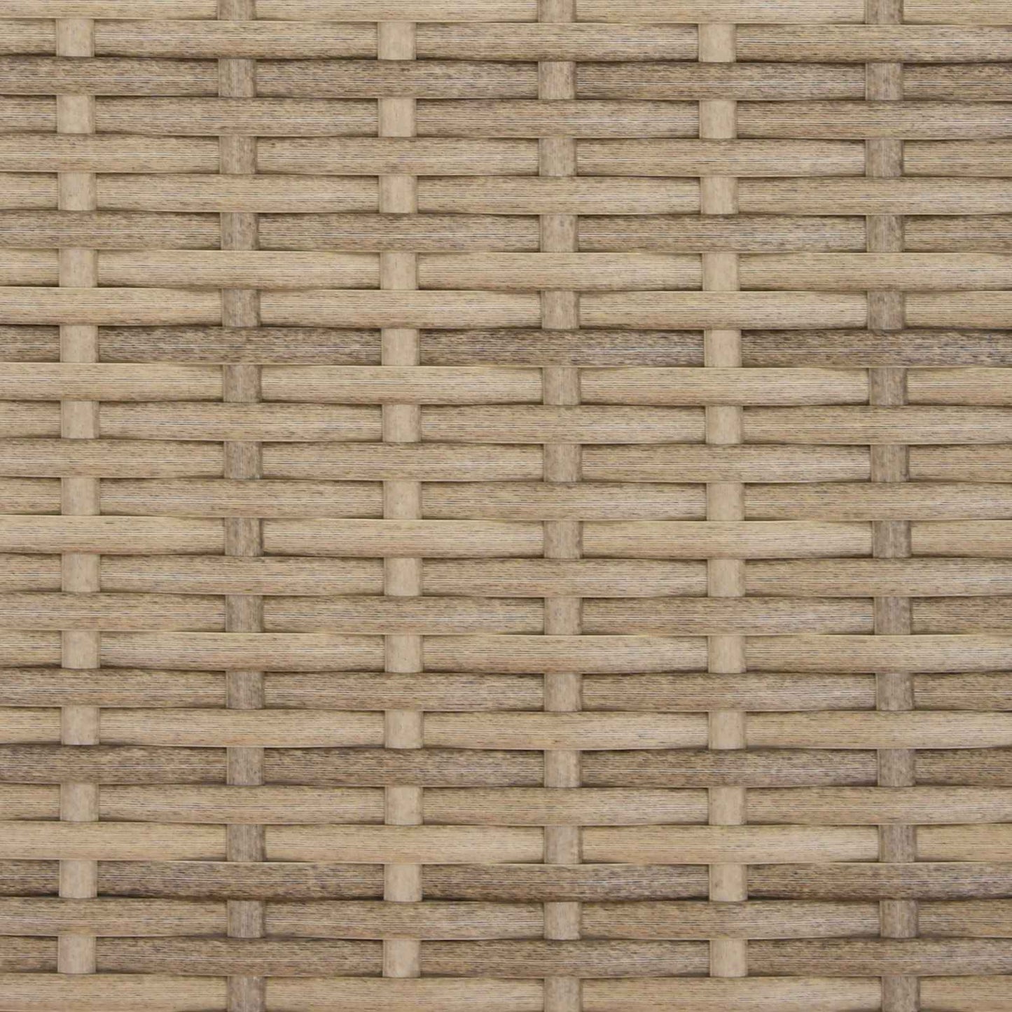 Sedia da giardino reclinabile Beige e Bianco Crema