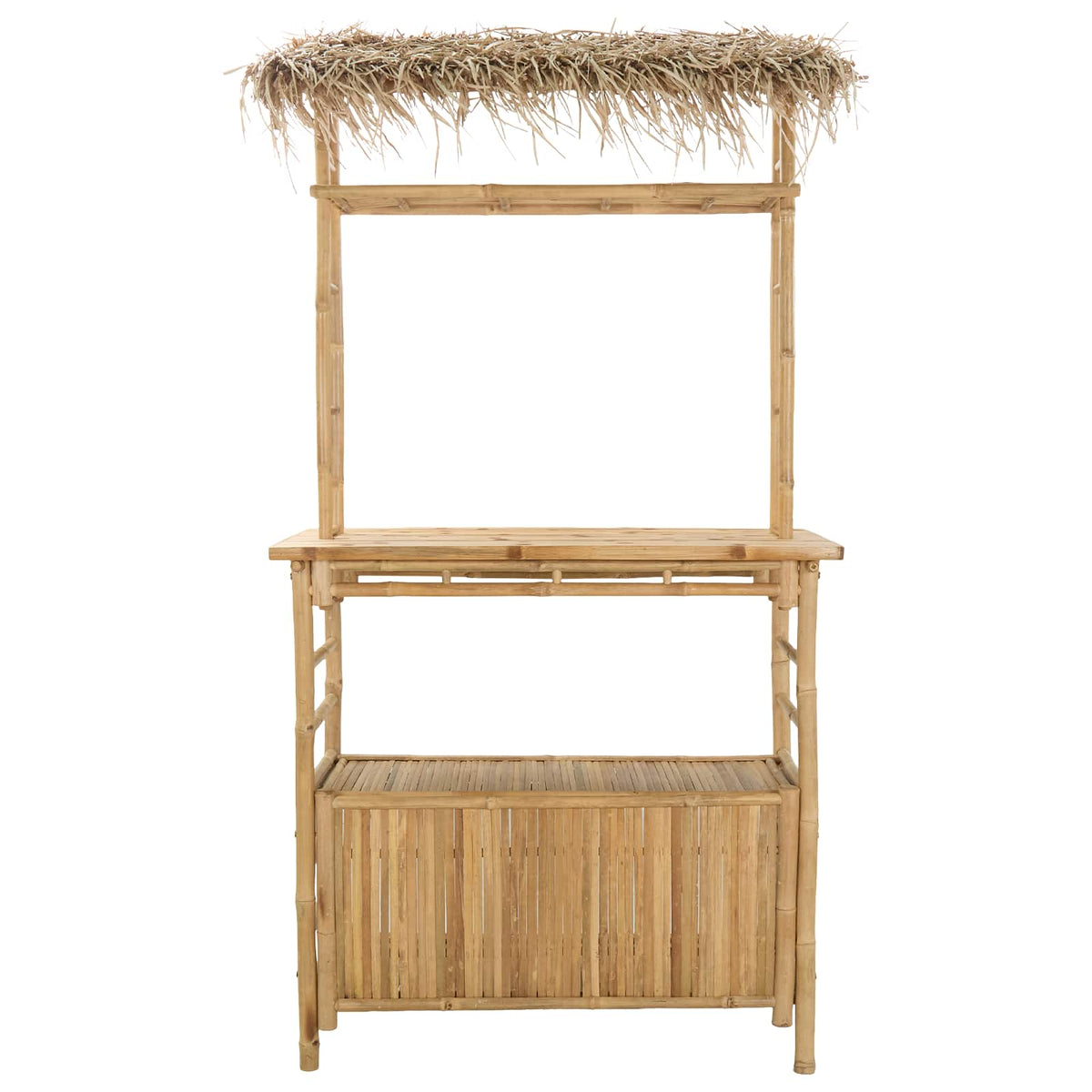 Tavolo da bar da esterno Naturale 110 x 50 x 209 cm Bambù - homemem39