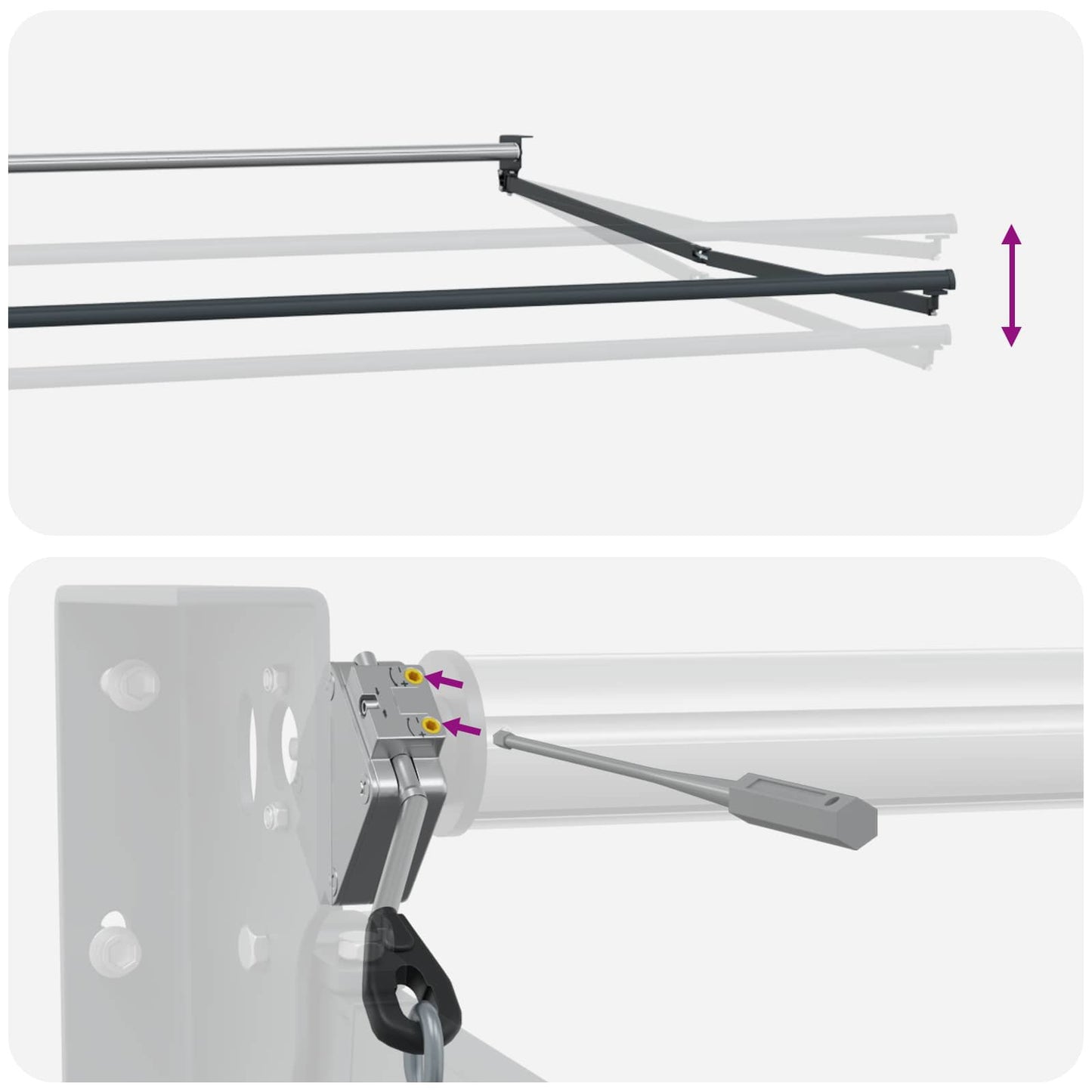 Tettuccio Elettrico Retrattile 3 x 2 m | homemem39