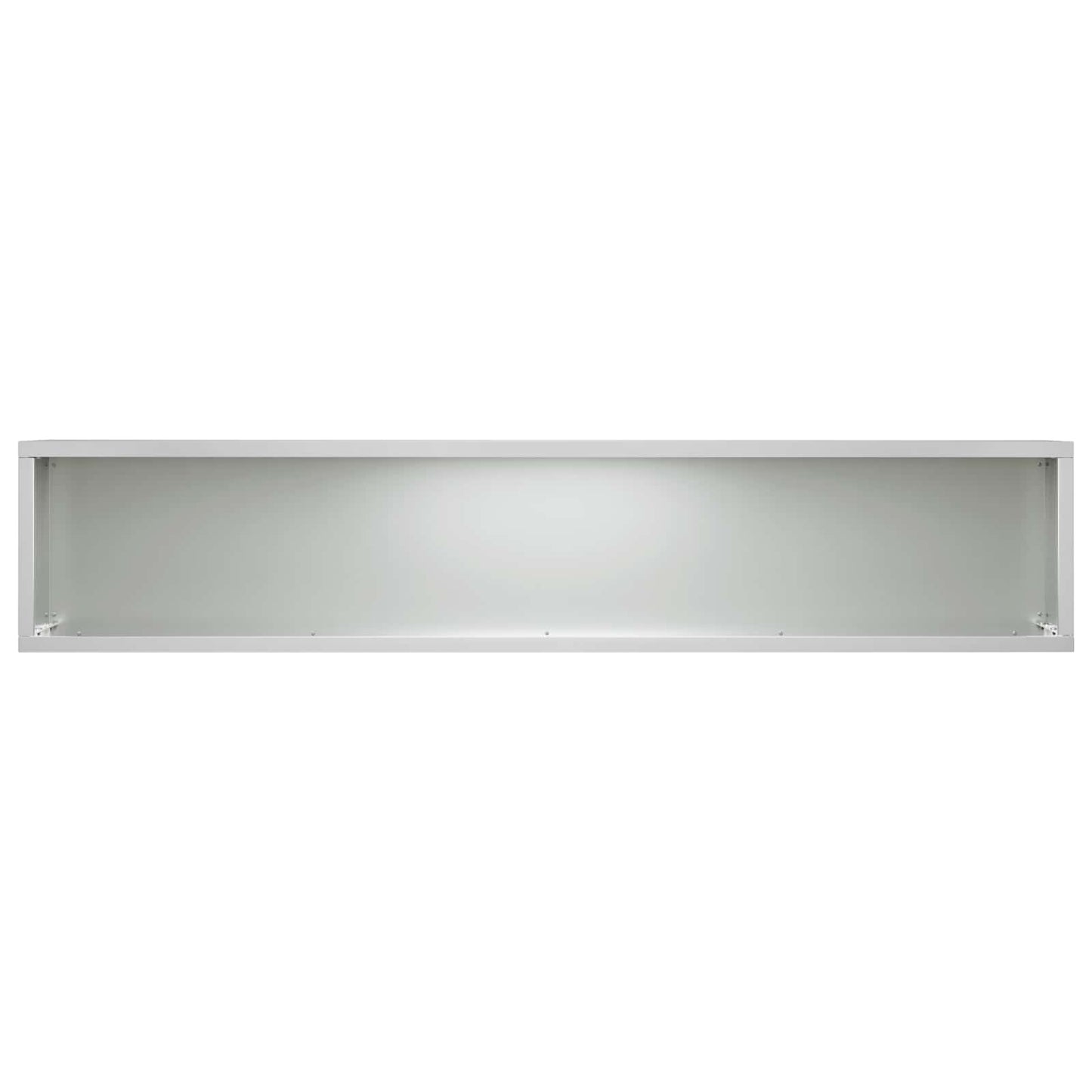 Vaso da giardino 2 pz Argento 80 x 20 x 20 cm Acciaio zincato | homemem39