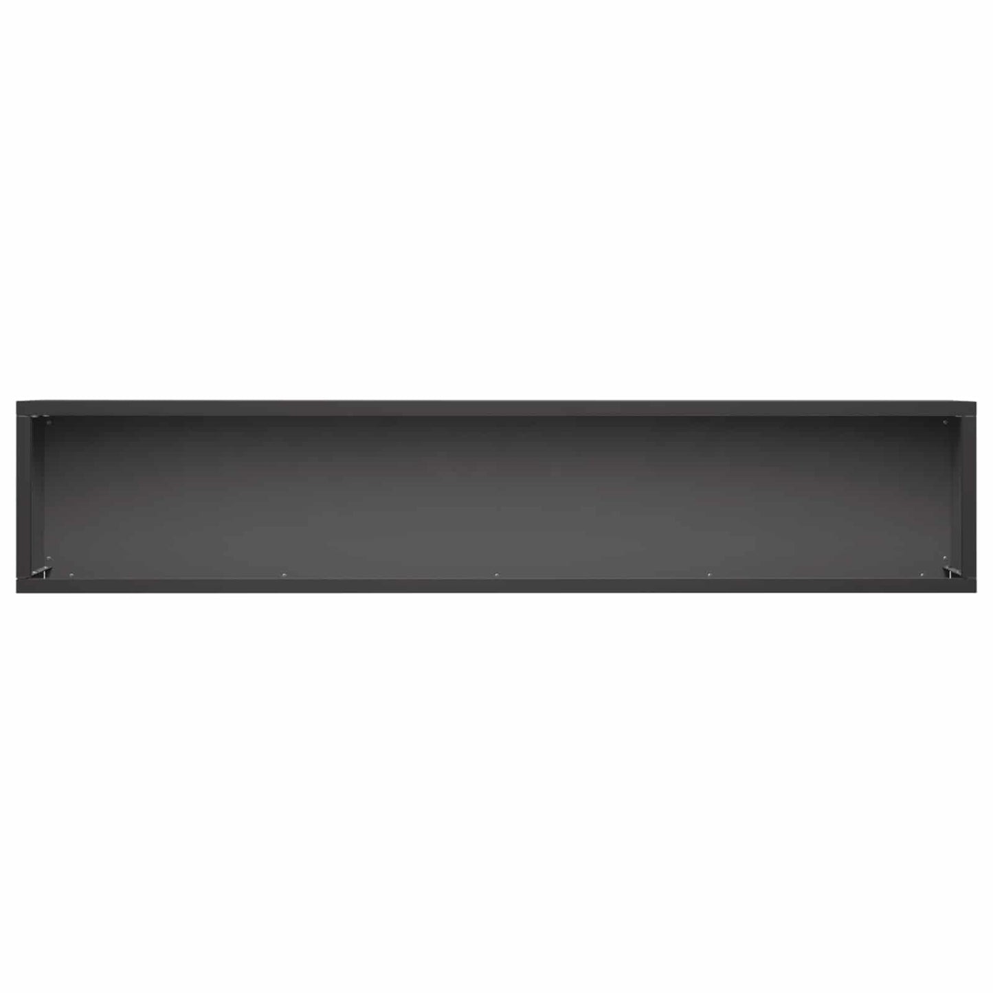 Vaso da giardino 2 pz Nero 100 x 20 x 20 cm | homemem39