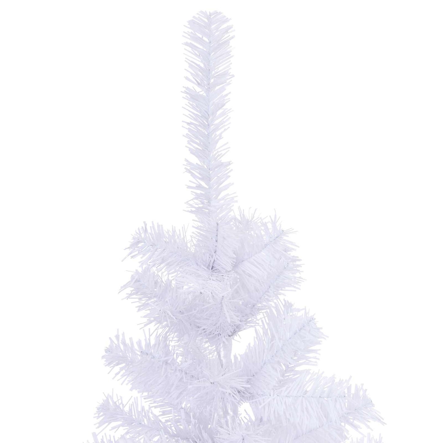 Albero di Natale artificiale Bianco 150 cm PVC e Acciaio