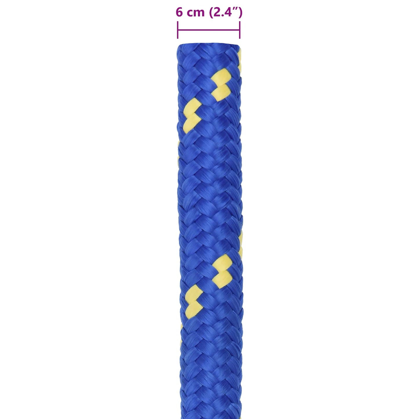 Corda da Barca 5 m 6 Blu PP