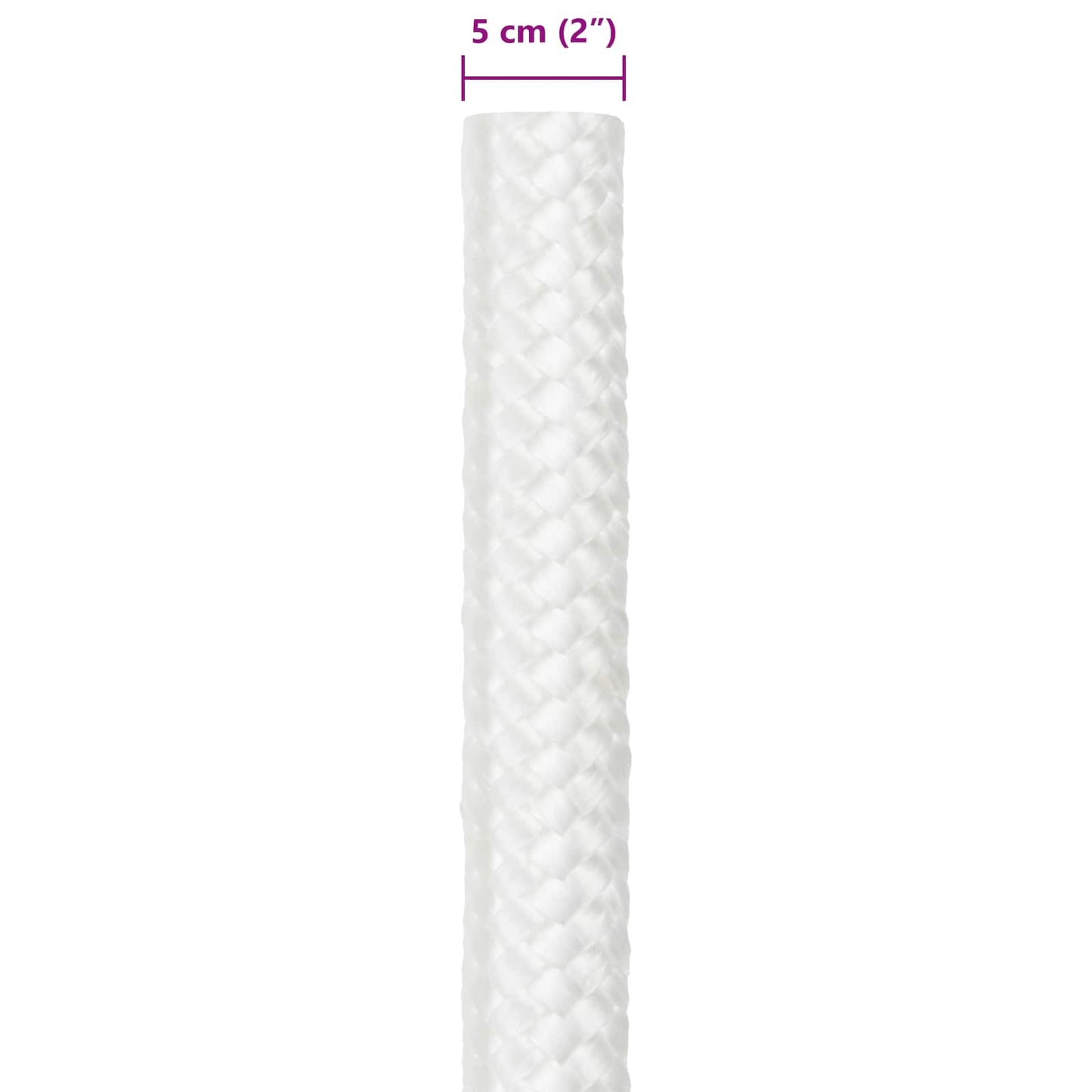 Corda da Barca 10 m 5 Bianco PP