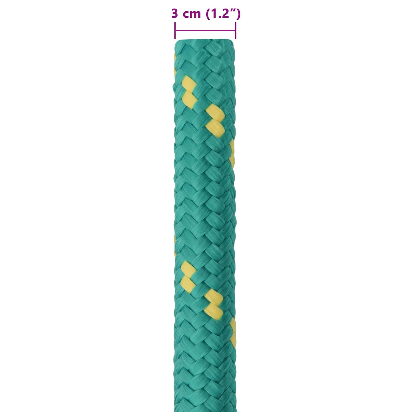 Corda da Barca 50 m 3 Verde PP